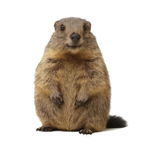 Una marmotta