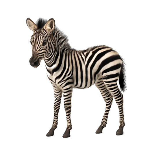 Una zebra
