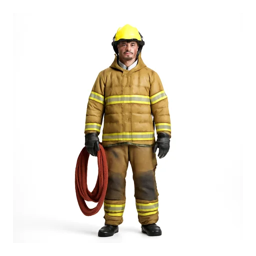 Il vigile del fuoco
