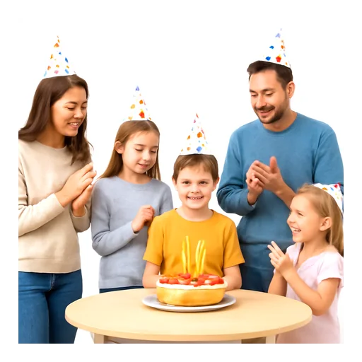 Illustrazione: festeggiare