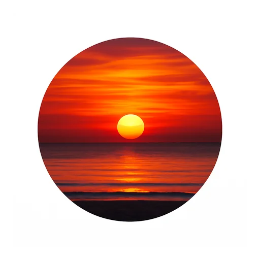 Il tramonto