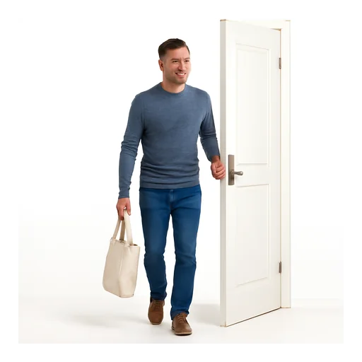 Illustrazione: entrare