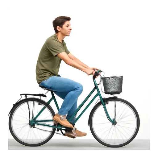 Illustrazione: pedalare