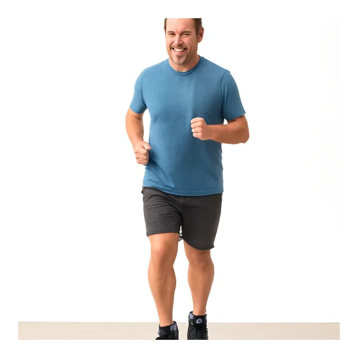 Illustrazione: fare jogging