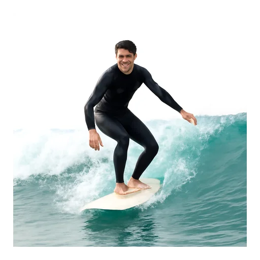 Illustrazione: fare surf