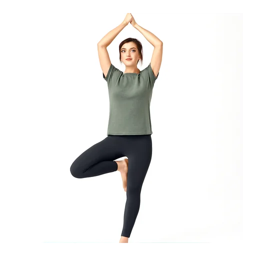 Illustrazione: fare yoga